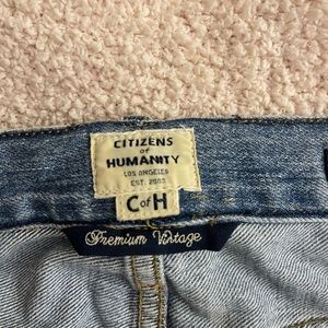 CITIZENS OF HUMANITY Liya High Rise Classic Fit Crop